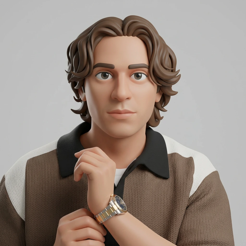 A generated custom-character avatar