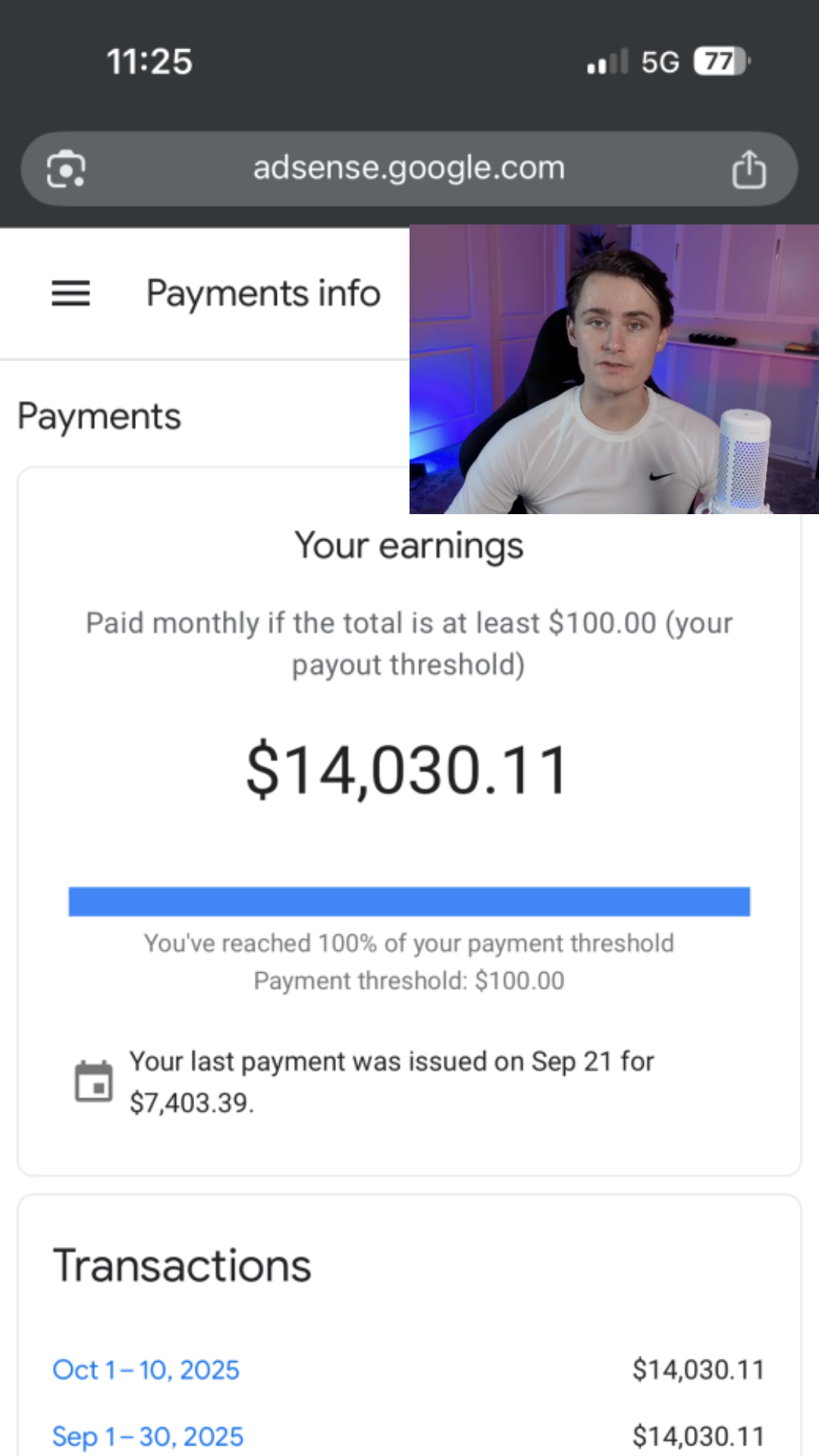 Spencer's testimonial